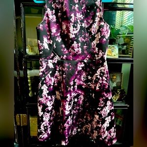 New purple spring dress